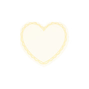 Tovaglioli piccoli a cuore (x16)