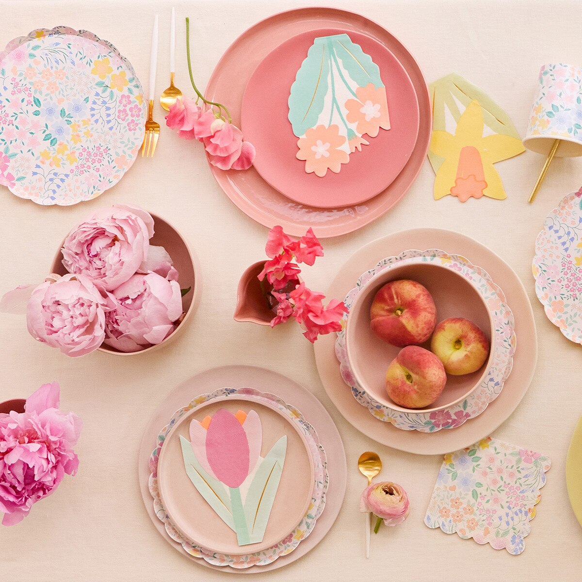 Tovaglioli Spring Bloom (x16)