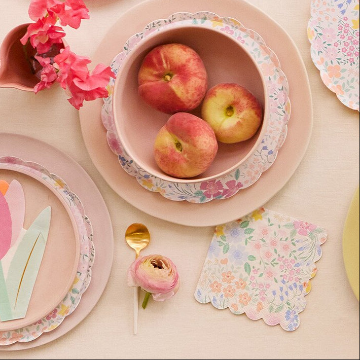 Tovaglioli carta Piccoli Fiori da Giardino (x16)