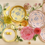 Piatti carta Vintage Rosso (x8)