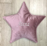 Cuscino Stella Velluto Personalizzato - A.Bi.Ci. Lab