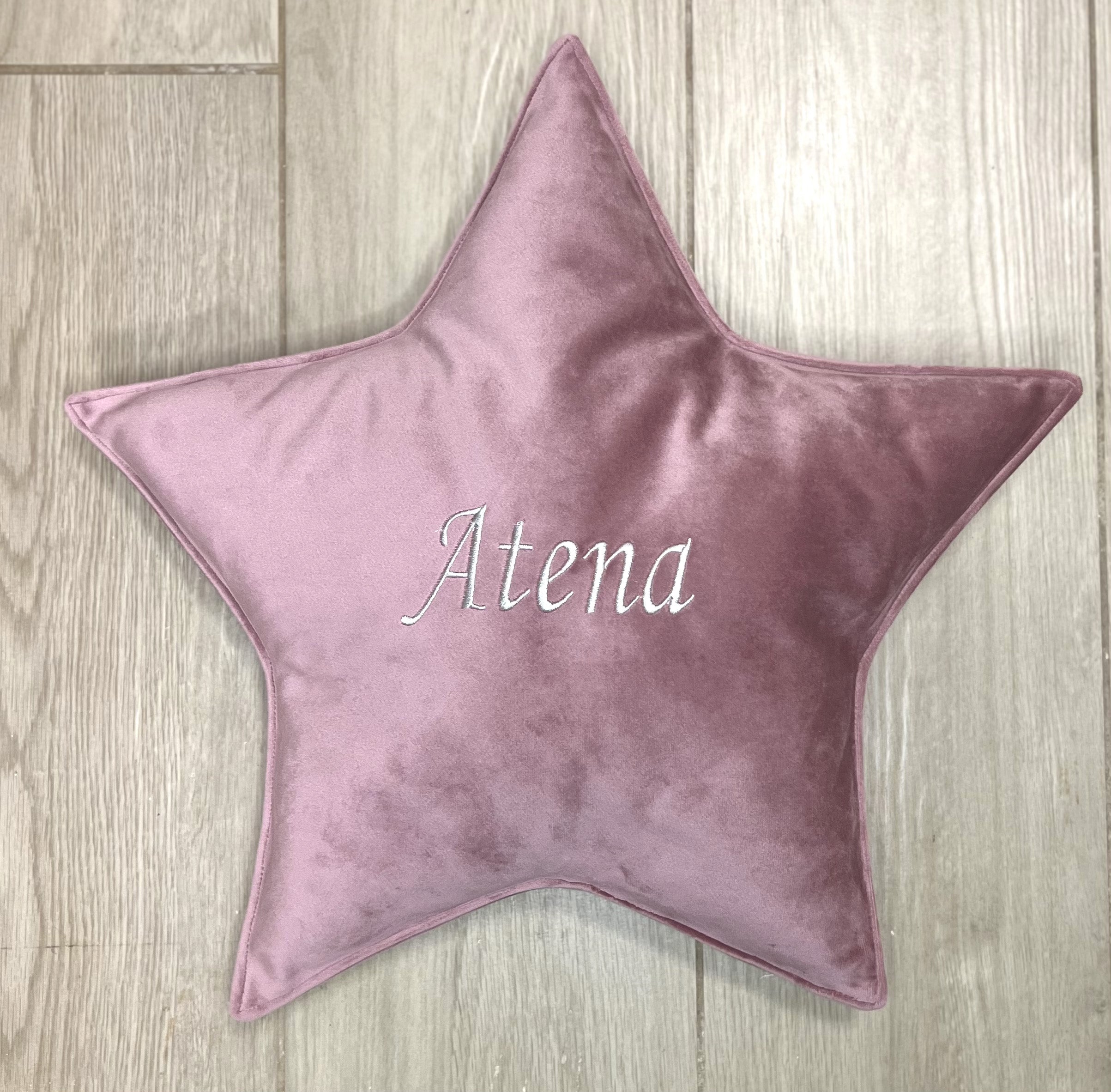Cuscino Stella Velluto Personalizzato - A.Bi.Ci. Lab