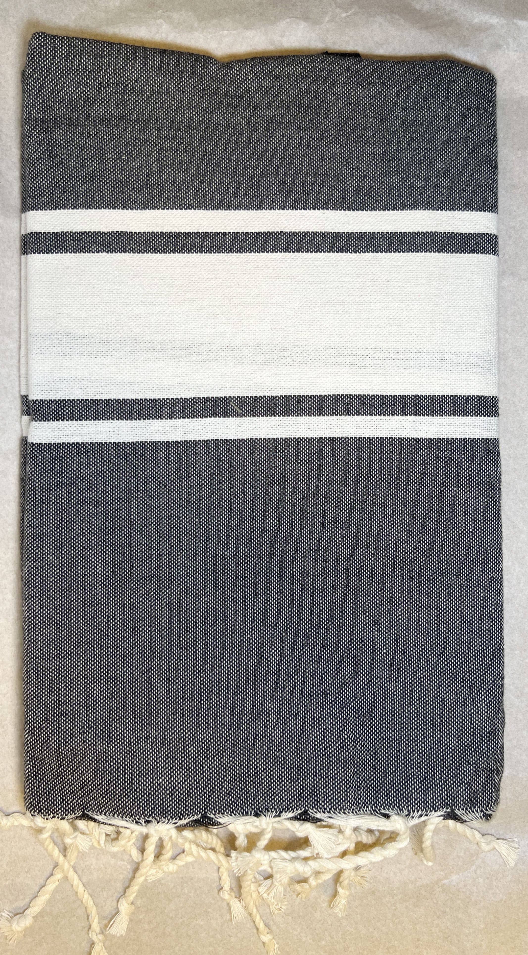 Telo Mare Fouta Classic Grigio antracite