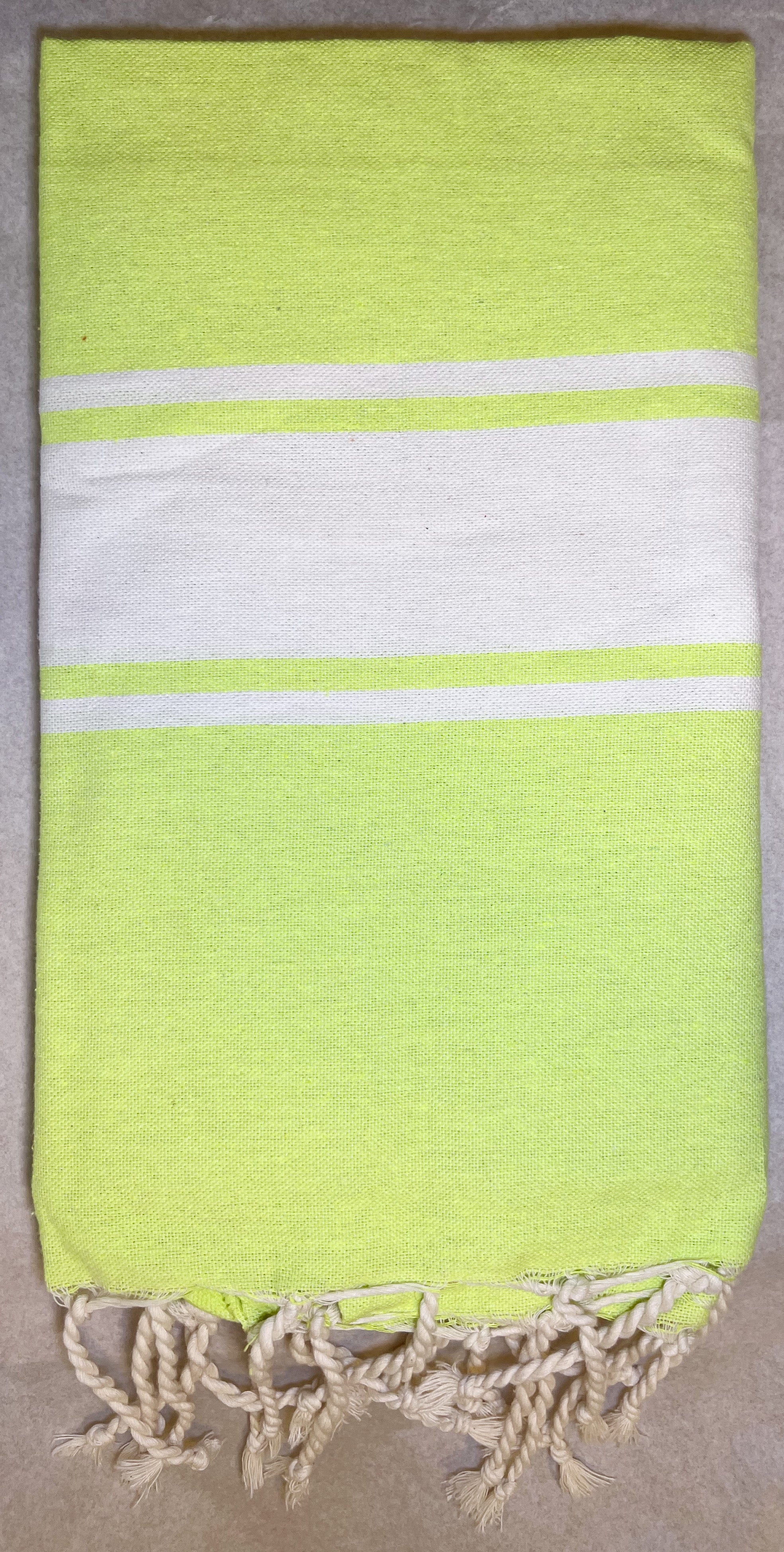 Telo Mare Fouta Classic Verde Fluo