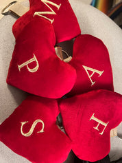 Portachiavi a cuore Velluto personalizzato