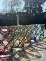 Bicchiere in Metacrilato con Spirale Cherry Set 6pz