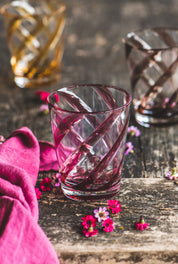 Bicchiere in Metacrilato con Spirale Cherry Set 6pz