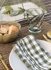 Bicchiere in Metacrilato con Spirale Verde Set 6pz