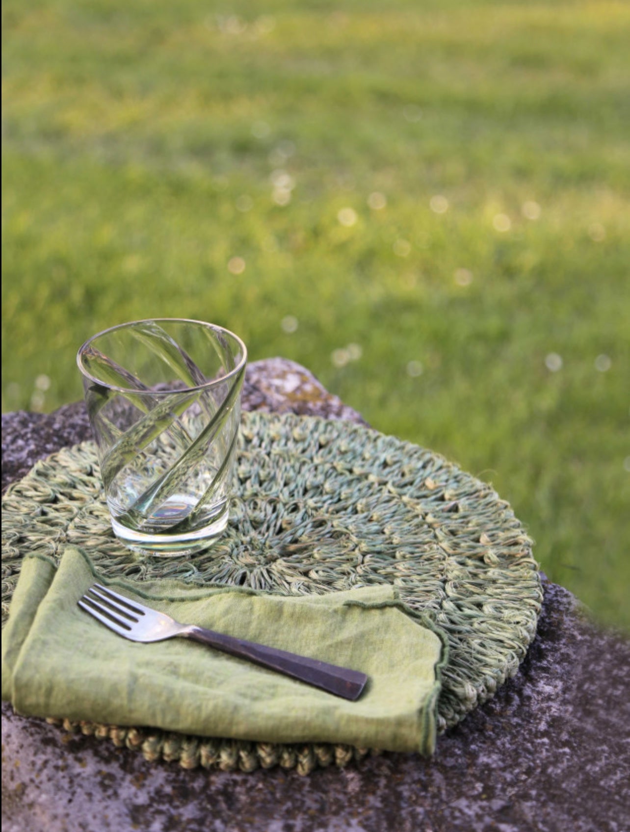 Bicchiere in Metacrilato con Spirale Verde Set 6pz