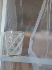 Bicchiere in Metacrilato con Spirale Bianco Set 6pz