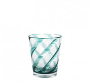 Bicchiere in Metacrilato con Spirale Turchese Set 6pz