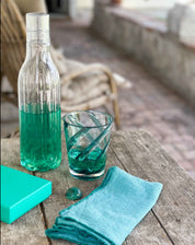 Bicchiere in Metacrilato con Spirale Turchese Set 6pz