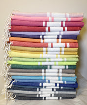 Telo Mare Fouta Classic Rosso