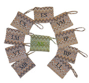 Pochette in tessuto zigzag - Edizione Limitata - A.Bi.Ci. Lab