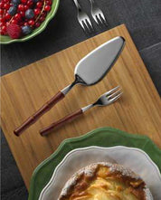 Posate Bamboo Marrone