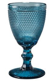 Bicchiere Vino "Bolle" Blu 6pz