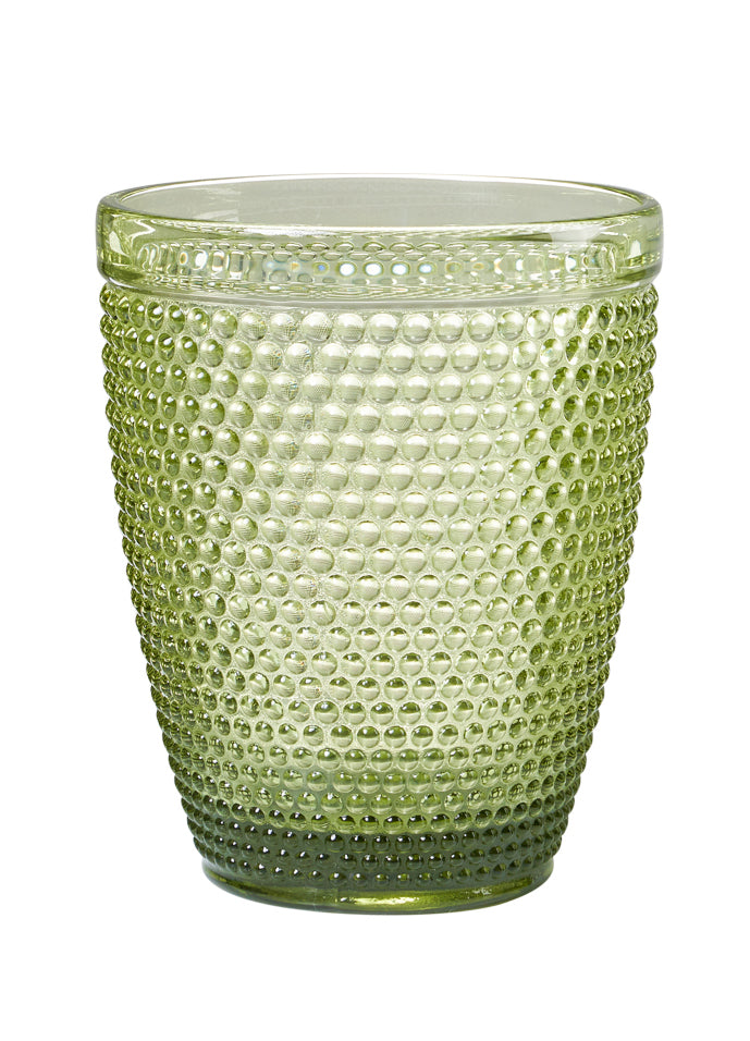 Bicchiere Acqua "Bolle" Verde 6pz