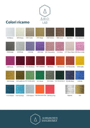 Coppia asciugamani spugna Tinta unita con personalizzazione - A.Bi.Ci. Lab