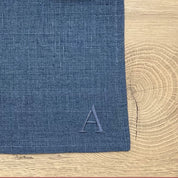 Tovagliolo Lino Grezzo Personalizzato 40x40 cm - A.Bi.Ci. Lab