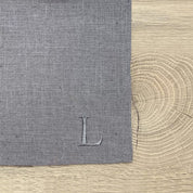 Tovagliolo Lino Grezzo Personalizzato 40x40 cm - A.Bi.Ci. Lab
