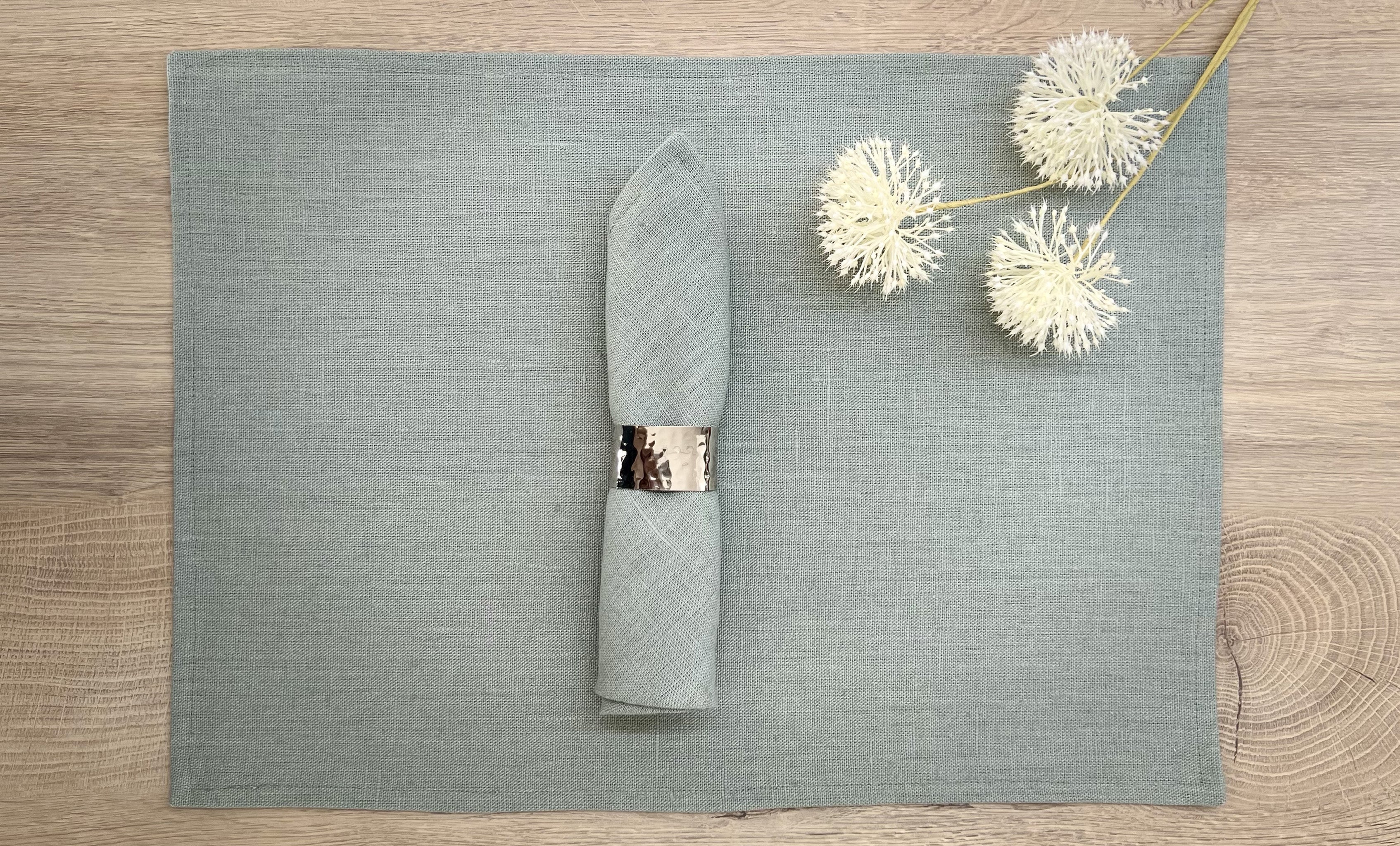 Tovagliolo Lino grezzo 40x40 cm - A.Bi.Ci. Lab